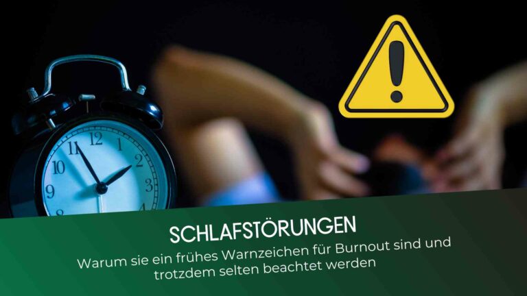 Schlafstörungen sind ein Zeichen für Stress