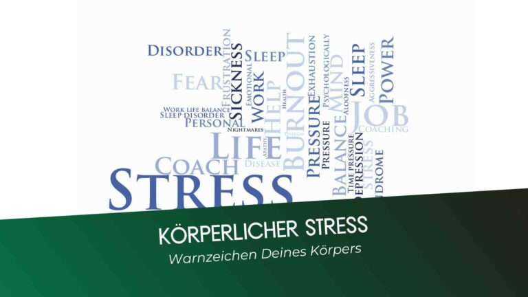 Warnzeichen für körperlichen Stress